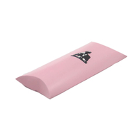 Rouleau de papier jetable en forme d'oreillers, burrito, boîte d'emballage pour tarte apple, logo imprimé, 100 pièces
