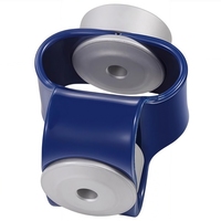 Accouplement élastique de type GB en forme de 8, transmission rigide efficace, accouplement flexible en acier excentrique pour machine à arbre d'arbre motorisé