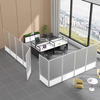 XTPW-05 moderne faltbare Bildschirm-Büro-Tisch-Teiler-bewegliche Trennwand im Freien mit haltbarem MDF-Material