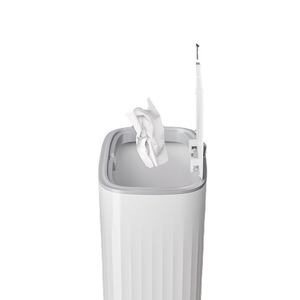 Rectangular Push Button Trash Can 12L Large Capacity For Bathroom Kitchen Living Room Indoor Use PET Material - Product Image 2