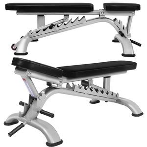 Thương mại phòng tập thể dục tập thể dục có thể điều chỉnh băng ghế dự bị Trọng lượng nâng quả tạ trọng lượng ngồi lên băng ghế dự bị màu đen Unisex 1 Bộ polybag + CTN + Trường hợp bằng gỗ - Product Image 6