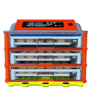 Machine d'éclosion HHD de 138 pièces à tiroirs, incubateur d'œufs, équipement commercial pour élevage de volaille