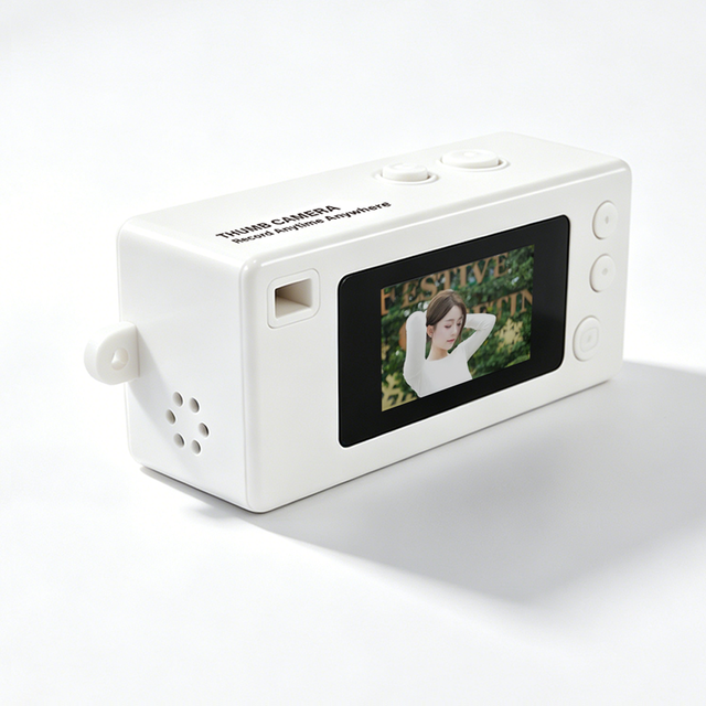 2026 New Kids Mini Camera 1.47 Inch 1920*1080P 15fps Pocket-Sized Thumb Digital Keychain Camera Best Birthday Gift