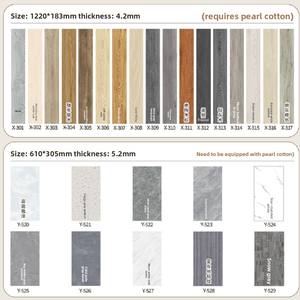 Plancher en <span class=keywords><strong>carrelage</strong></span> de parquet en vinyle PVC stratifié SPC de luxe chinois, imperméable, résistant à l'usure, design moderne, pose facile - Product Image 5