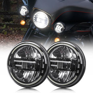Faro LED Redondo Halo de 7 Pulgadas de Alta Calidad con Certificación DOT para Jeep <span class=keywords><strong>Renegade</strong></span>, Faro LED de Conducción de 7 Pulgadas para Jeep Compass - Product Image 6
