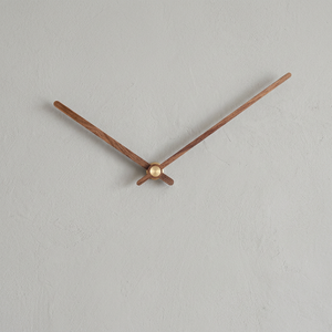 Aiguilles d'horloge carrées personnalisées en bois style Art Déco - Mouvement à quartz silencieux durable, fonctionnant sur piles - Product Image 3