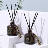 Diffuseur de parfum d'ambiance de luxe pour hôtel, désodorisant d'air sans flamme, ensemble de diffuseurs à bâtonnets d'huiles essentielles pour la maison