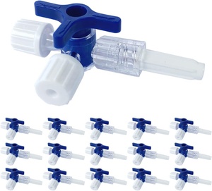 <strong>Three</strong> <strong>Way</strong> <strong>Stopcock</strong> with Extension Tube with CE &amp; ISO Certificate Supported - Product Image 1