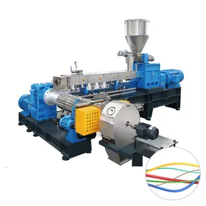 400-500 kg/h alta capacidade pla pvc plástico granel de corte máquina linha de produção