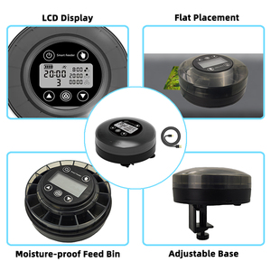 CY-109 Aquarium <strong>Fish</strong> <strong>Tank</strong> Turtle Automatic <strong>Fish</strong> Feeder Timer Smart <strong>Fish</strong> Food Feeder With Digital Display Lithium Battery - Product Image 6