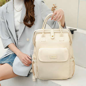 Sac à dos multifonctionnel portable pour femmes avec grande capacité et séparation sec/humide, sac à main tendance, sac de voyage pour maman - Product Image 3