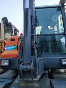 Excavatrice sur pneus d'occasion de bonne qualité, 6 tonnes, Corée du Sud, Dx60w Eco Dx60w-9c, mini-excavatrice sur roues en stock - Product Image 3