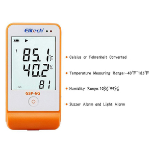 Hedao GSP-6G High Quality Screen Cold Chain Data <b>Logger</b> Multi-use <b>Temperature</b> and Humidity for Cold Chain Transport - Product Image 3
