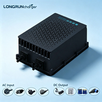 Chargeur de batterie AC DC LONGRUN Q2-2000E 2KW 24V 36V 48V 60V 72V pour moto électrique et véhicule électrique