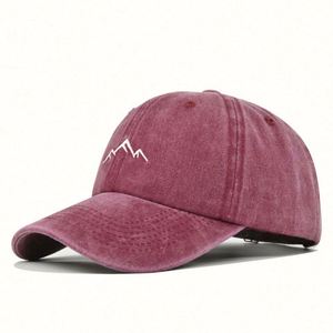 2025 New Unisex Retro Washed Baseball Cap Custom Logo Sporty Formal 3D Embroidery Sports Street <b>Hat</b> - Product Image 3