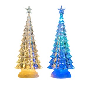 โคมไฟอะคริลิค LED สีสันสดใส ของขวัญคริสต์มาส ของตกแต่งโต๊ะสวยงาม ของประดับตกแต่งบ้าน - Product Image 5