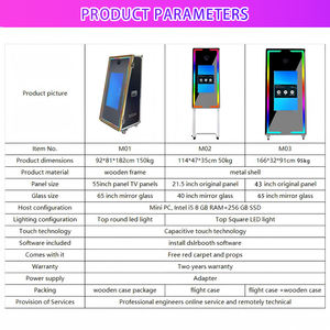 Espejo Mágico para Selfies, Cabina de Fotos con Espejo LCD, Cabina de Fotos con Cámara e Impresora - Product Image 2