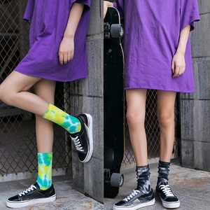 Fashion Casual Daily Wear <b>Socks</b> Custom Logo 3d Printed Seamless 360 Digital Sublimation Blank Polyester <b>Knee</b>-<b>high</b> - Product Image 5