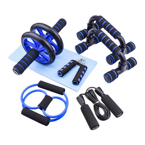Set de Rueda para Ejercicios Abdominales y Yoga Coexistence con Rodillo de Potencia y Tapete - Modelo 554 Hecho en Zhejiang - Product Image 1