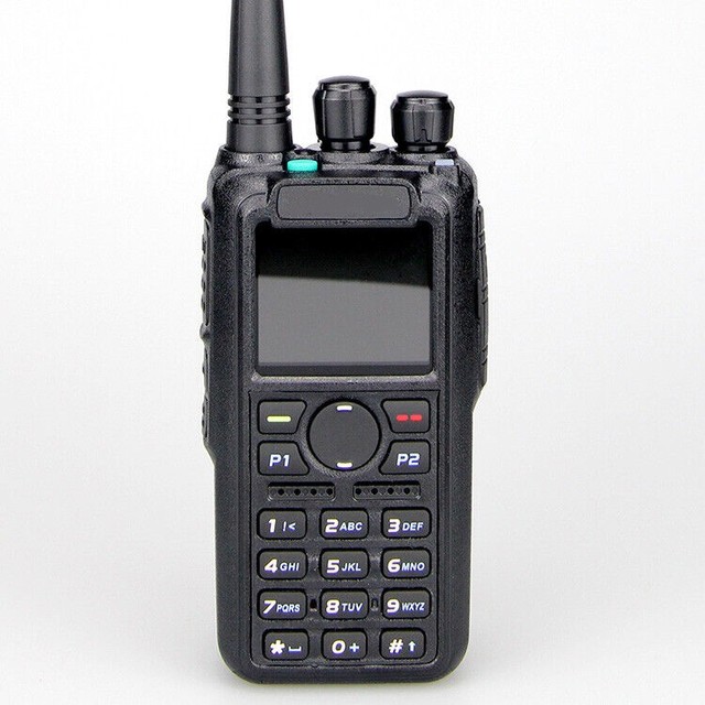 AT-D878UVII Plus Digital DMR Dual-band Handheld Commercial Radio with GPS APRS RX/TX and Walkie Talkie
