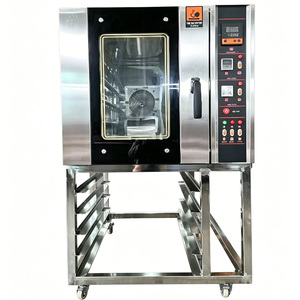 Forno a Convezione Elettrico ad Aria Calda per Casa, <span class=keywords><strong>Pizza</strong></span> e Pane, per Hotel e Ristoranti, Condizione: Forno a Convezione per Pane a 5 Ripiani - Product Image 2