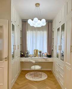 Moderni armadi bianchi compatti guardaroba in legno con cassetti walk-in altra organizzazione di stoccaggio armadio - Product Image 5