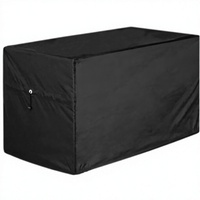 Housse de boîte de rangement pour terrasse en tissu Oxford imperméable, anti-poussière et résistant à l'usure, marque MUSE, directement de l'usine, tailles et logos personnalisables