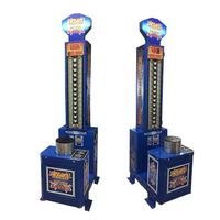 Console de jeu Strongman : Machine de test de force d'intérieur, jeu de marteau lourd à monnayeur