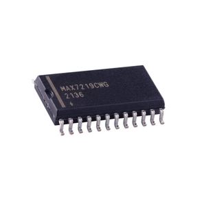วงจรรวมไอซี MAX7219CWG รุ่นใหม่ แพ็คเกจ SOP24 ชิปไดรเวอร์จอแสดงผล - Product Image 1