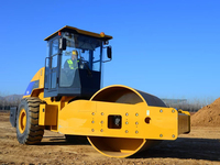 Compacteur à tambour unique SEM518 de 18 tonnes, rouleau compresseur vibrant pour routes, compacteur de sol SEM518 de 129 kW, disponible en stock