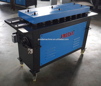 Machine à plier les profilés Preda Machine Pittsburgh Snap Lock pour la fabrication de conduits d'air carrés, puissance 2,2 kW, poids 365 kg, facile à utiliser