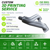 Service d'impression 3D SLM/SLS haute précision sur mesure pour pièces métalliques en acier inoxydable et aluminium 6061 - Prototypage rapide et fonctionnel