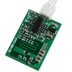 Auto-detección de inicio del Control de interruptor de luz de movimiento distancia amplia el Sensor de ángulo de DC microondas Radar Detector de 3-8 M módulo - Product Image 1