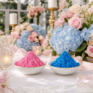 ผงสีสำหรับงานเฉลยเพศเด็ก 1 กก./ถุง สีฟ้าสดใสหรือสีชมพูแบบพลุ - Product Image 4