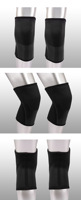 Genouillères de musculation en néoprène 7 mm avec protection, compression douce, pour squats, entraînement de force, fitness, avec logo