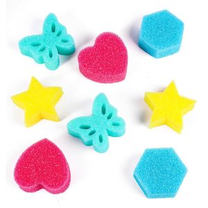 Éponge de nettoyage de cuisine douce dans l'eau chaude, ferme dans l'eau froide, éponge en cellulose réutilisable et lavable pour le nettoyage de la vaisselle - Product Image 1