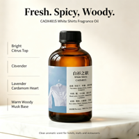 CAOX4815 Huile aromatique boisée au parfum frais de genévrier et lavande, certifiée sûre pour l'aromatisation commerciale de luxe