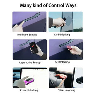 2025 नवीनतम 6 वीं जेन रंग की एलईडी लाइट 4 डोर हैंडलबार के लिए हल्के 4 दरवाजे हैंडलबार - Product Image 4