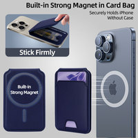 Portefeuille magnétique en cuir pour téléphone avec support et porte-cartes détachable multifonction pour iPhone Samsung – Vente en gros personnalisée