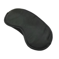 Masque de sommeil en maille élastique 100% polyester occultant pour la méditation, le yoga, coussin pour les yeux confortable