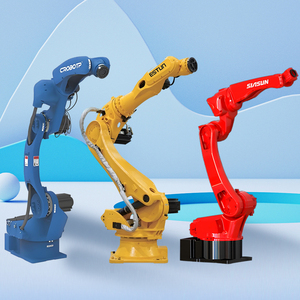 Vente directe d'usine Robots industriels électriques à six axes Yaskawa <span class=keywords><strong>Kuka</strong></span> Protection IP65 220V 1,5kW Emboutissage Palettisation Soudage - Product Image 3