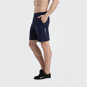 Pantalon demi-taille élastique pour hommes Vente en gros Polyester Gym Wear pour le <span class=keywords><strong>sport</strong></span> Sweat Running Shorts avec tissu en toile anti-rides - Product Image 4
