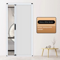 Pintu partisi lipat logam campuran aluminium, geser tidak terlihat Modern untuk desain sarang lebah Interior untuk ruang tamu dapur Toilet