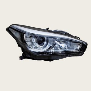 مجموعة مصباح أمامي لسيارة INFINITI Q70 Q70S Q70L، ضوء سيارة أصلي AFS Y51 AWD، 3.7، 5.6، هجين <span class=keywords><strong>M</strong></span> LED OEM 260104AN1D - Product Image 6