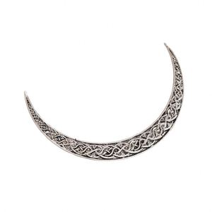 Épingle à cheveux vintage nœud celtique Viking, accessoire capillaire en forme de croissant, épingle à cheveux pour femme, bâtonnet à cheveux, épingle en forme de nœud - Product Image 6