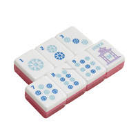Mahjong américain en cristal acrylique personnalisé, artisanat haut de gamme, entièrement personnalisable, rapide, flexible, directement de l'usine