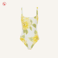 Maillots de bain pour femmes, maillots de bain de luxe de haute qualité, imprimé hawaïen, maillots de bain deux pièces personnalisés