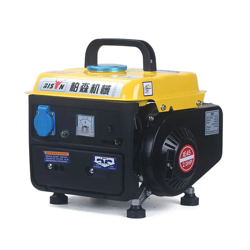 BS950 uso doméstico 2.6HP China generador de gasolina portátil 50HZ