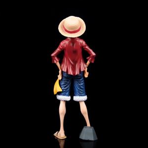 <span class=keywords><strong>Luffy</strong></span> <span class=keywords><strong>souriant</strong></span> visage PVC caméra chapeau de paille avec trois expressions nouvelle condition modèle jouet personnage congelé remplacement de la main en boîte - Product Image 3