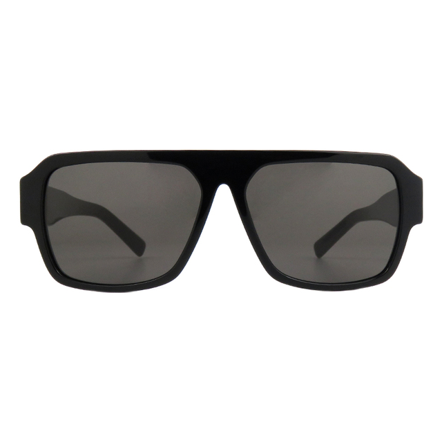 New Product Customization Fashion Vintage Polarized Square Frame Black Colour Women's Sunglasses With Private Label Wholesale